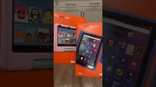 Распаковка и настройка детского планшета Amazon Fire HD 10 #amazon #amazonfire #kids #youtubekids...