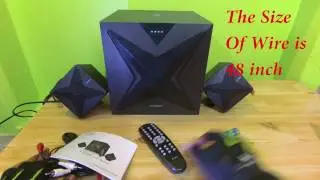 F and D F550X 2.1 Home Theatre Sound Test by AKS