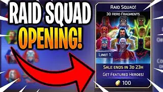 *NEW* RAID SQUAD PACK OPENING! - DC Legends