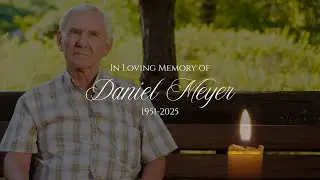 Memorial Service Canva Video Slideshow Template, In Loving Memory for Funeral