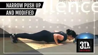 Narrow Push up  And Modified
