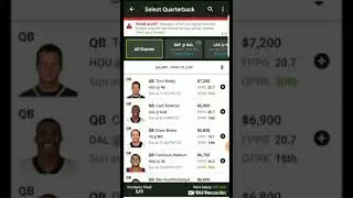 Calculating value for DFS players