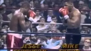 Mike Tyson vs Jesse Ferguson fight video great KO