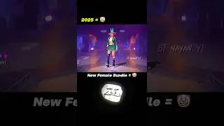 New Bundle 🤡 VS Old Bundle ☠️ #freefire #garenafreefire #female #bundle #comparison