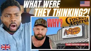 THE WORST REBRAND OF ALL TIME? CRACKER BARREL! - Brit Reacts