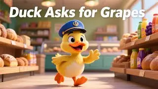 Duck Asks for Grapes song. #lifeisbutadream #KidsSong #NurseryRhyme #fypyoutube #funny #cute #viral 