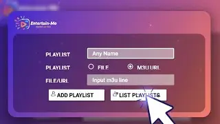 How to setup m3u link for iptv #entertainment #iptv &lrm;⁨@Entertainmetech⁩