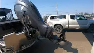 210 searunner hewescraft f150 yamaha t 9 water test