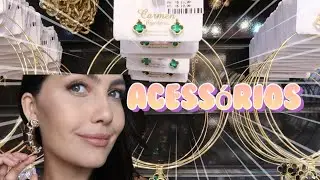 BRÁS - NOVIDADES NOS ACESSÓRIOS DO MOMENTO: BRINCOS, COLARES, BRACELETES, ANÉIS E MAIS!