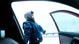 A Calm 10 Hours Trapped in an Arizona Snow Traffic Jam