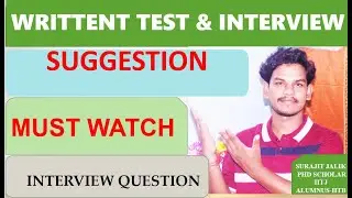 MA & PHD  ।।  WRITTEN TEST & INTERVIEW  ।।  PREVIOUS QUESTION PAPER