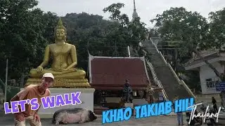Let's walk Khao Takiab Hill Hua Hin Thailand