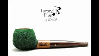 Pipa Paronelli radica prince rusticata forest green - www.paronellipipe.com