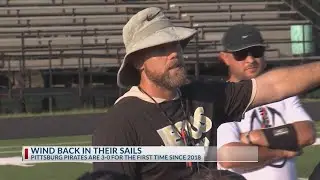 Pittsburg football off to 3-0 start for the first time since 2018 in John Huffstetler&rsquo;s first season