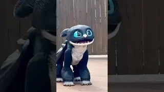 NEW Dart Animatronic Meet & Greet at How to Train Your Dragon Isle of Berk at Epic Universe #shorts
