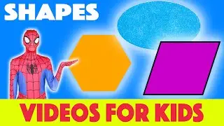 Superhero SHAPES! + Numbers, Clothes, Travel, and More! Learning Compilation For Kids!