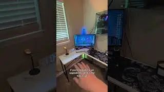 Upgraded to an l-shaped gaming desk! thoughts on my new setup? #gaming #gamingsetup