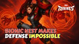 BIONIC NEST MAKES DEFENSE IMPOSSIBLE #marvelrivals #marvelrivalsgameplay #peniparker