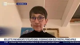 La fine del Mercato tutelato, cosa conviene fare? Clara Poletti a RAI NEWS24 ECONOMIA