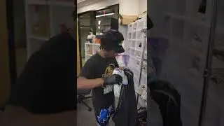 The Best Sneaker Cleaner in  Houston 🚑💨 #sneakerhead #hypebeast #sneakers #video #creative #howto