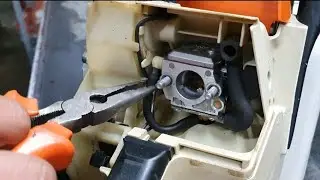 Como retirar o carburador da motosserra  STIHL MS 382