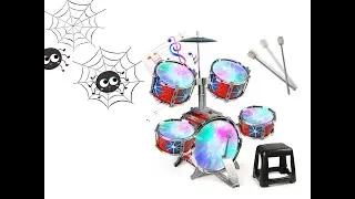 Installation for Holyhy Kids Drum Set (Spider-man)