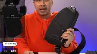 Pacsafe Vibe 150 sling bag review - is it worth it? #pacsafe #pacsafebag