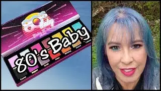 GRWM - 2 Look's 1 Palette - 80's Baby Eyeshadow Palette from Pinky Rose Cosmetics