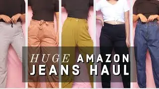 Best Amazon High Waist Jeans Haul | Straight Cut, Skinny, Wide Leg, Regular Denim Under 999