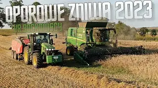 ✩ 🇵🇱 45KM/H PO POLU Z PRASĄ?!? ✩ OSTATKI ŻNIWA W UR BOĆKOWSCY ✩ 75HA W KAWAŁKU ✩