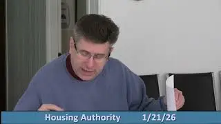 Housing Authority   January 21, 2026