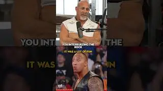Дебют Голдберга в WWE прерывает выступление The Rock