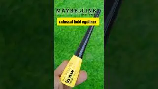 Maybelline New York Colossal Bold Eyeliner|Maybelline Colossal Eyeliner Review|#maybelline #eyeliner