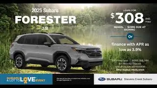 #Subaru August Specials! | #Solterra #Outback #Forester #Crosstrek #Ascent | Stevens Creek Subaru