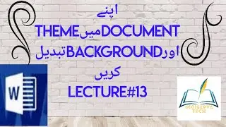 Design Menu|Theme styles|Background settings |ms word.Digiserve Tech
