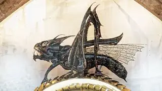 Chronophage - Corpus Christi Clock, Cambridge University