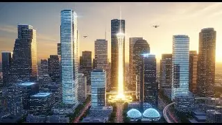 Future Houston 2150: The Energy Capital of Tomorrow | Sci-fi AI Short Film (4K)