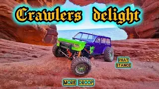 🔥RC CRAWLERS DELIGHT🔥#crawler #solidaxle #droop #rccars #teamassociated #gooshy #chonky 