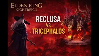 Elden Ring Nightreign - O Poder da Reclusa Contra Tricephalos 🔥