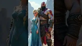 DISNEY X KRATOS X HULK | InovaFusion Ai #disney #frozen #hybrid #fusion #kratos #hulk