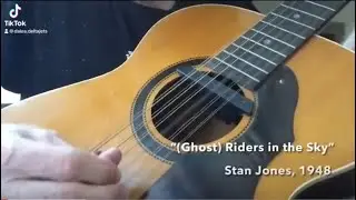 &ldquo;(Ghost) Riders in the Sky&rdquo; Stan Jones, 1948 Harmony/Stella 12-String by Dale Anderson @idobro