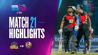 East Delhi Riders Win a Last-Over Thriller vs Purani Dilli 6 | 21st Match | DPL 2025