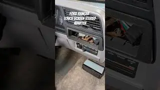 LSR Ford Ranger Stereo Adapter #firsttruck #fordranger #caraudio #caraudioinstallation