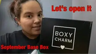 September Boxycharm Base Box Unboxing