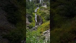 Somewhere in Crater Lake National Park  ✨️ #craterlake #waterfall #nationalparks