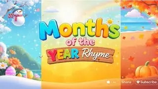 📺 Months of the Year Song | Learn the 12 Months | Fun Kids Rhyme 🗓️🎵@rhymesofwonder