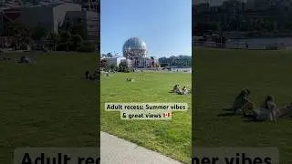 Adult Recess! Best Lunchtime Escape in Vancouver | Walk, Water & Calm Views on False Creek Seawall