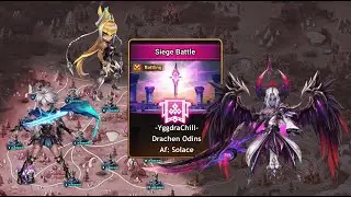 C'est donc ça Eliza après le up ? - Siege Battle vs Drachen Odins et Af: Solace