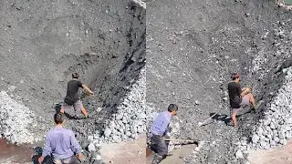 Immersive Footage of 3600-Ton Sand Ship Unloading Phosphate Ore | Incredibly Relaxing Sliding