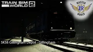 5K58 Gillingham Depot - Gillingham - Southeastern High Speed - Class 465 - Train Sim World 2